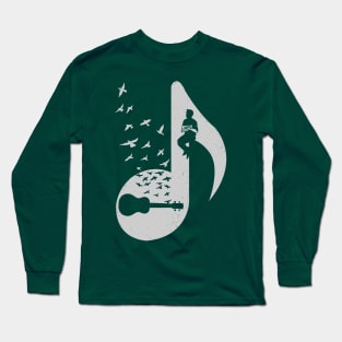 Musical note - Ukulele Long Sleeve T-Shirt